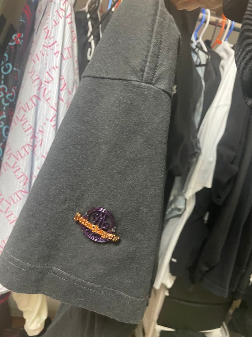 Palm Angels x Moncler Tシャツ ブラック