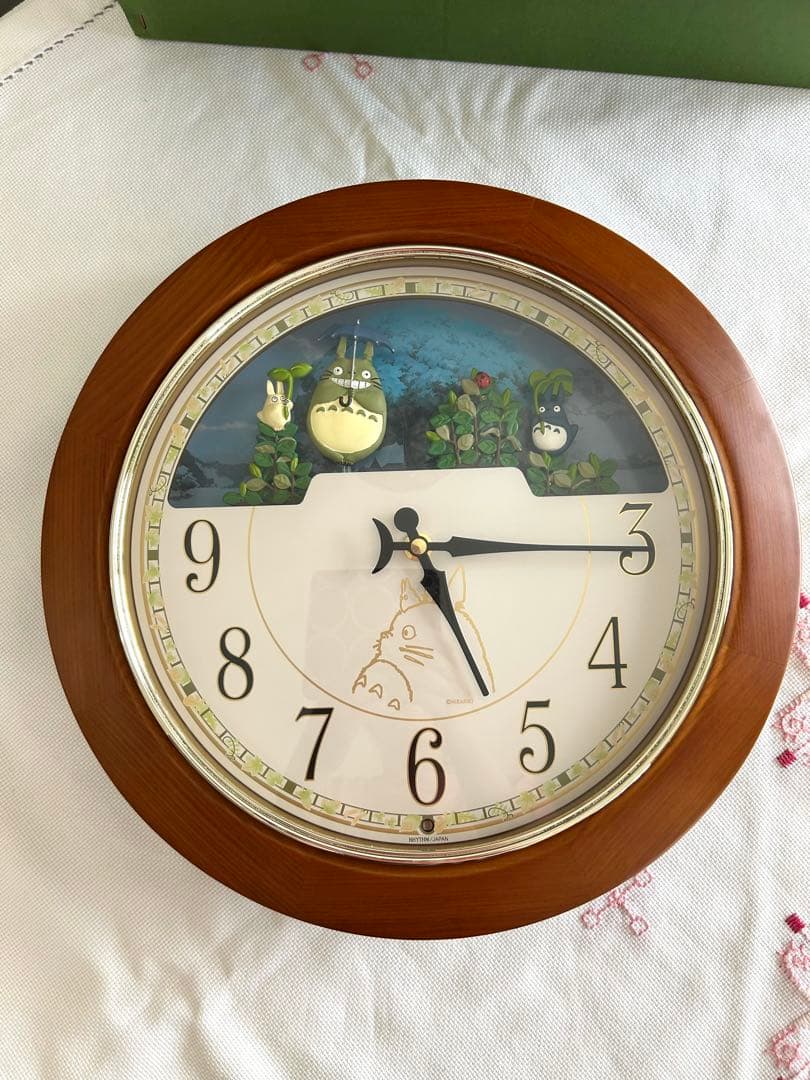 となりのトトロ　からくり掛け時計　ジャンク