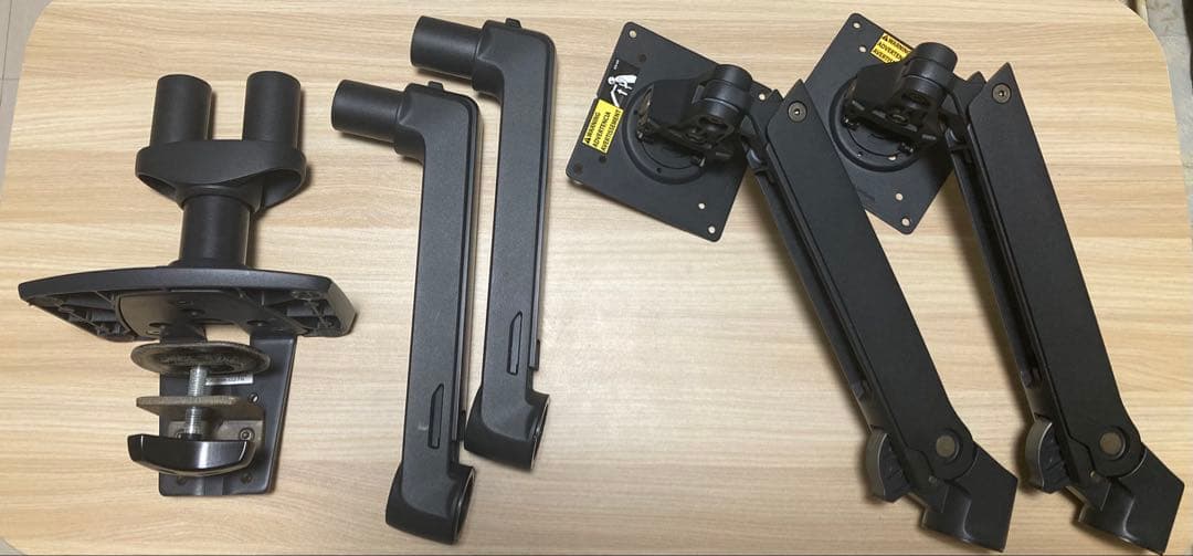 ERGOTRON エルゴトロン LX モニターアーム デュアル マットブラック