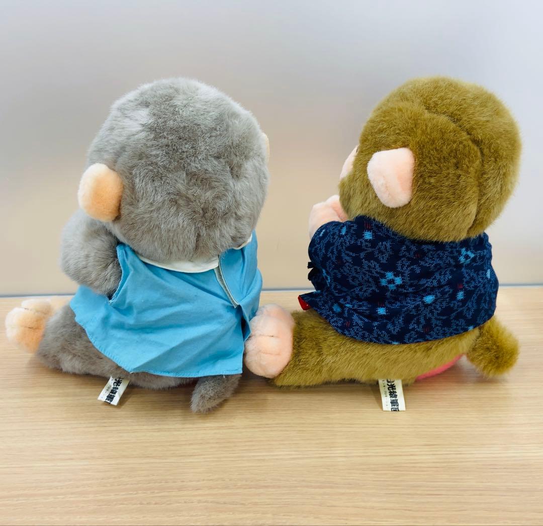 希少　レトロ　日光猿軍団　ぬいぐるみ　サンライク