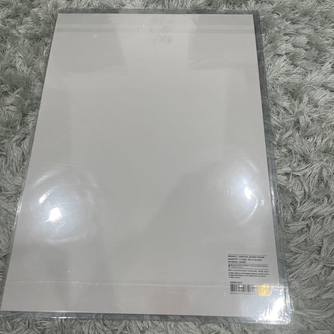 nct nct127 ジェヒョン　英雄　neozone 直筆サイン入りポスター
