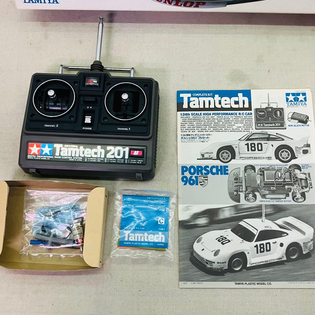 タムテック 1/24 ポルシェ 961 1/24 電動RCカー 当時物