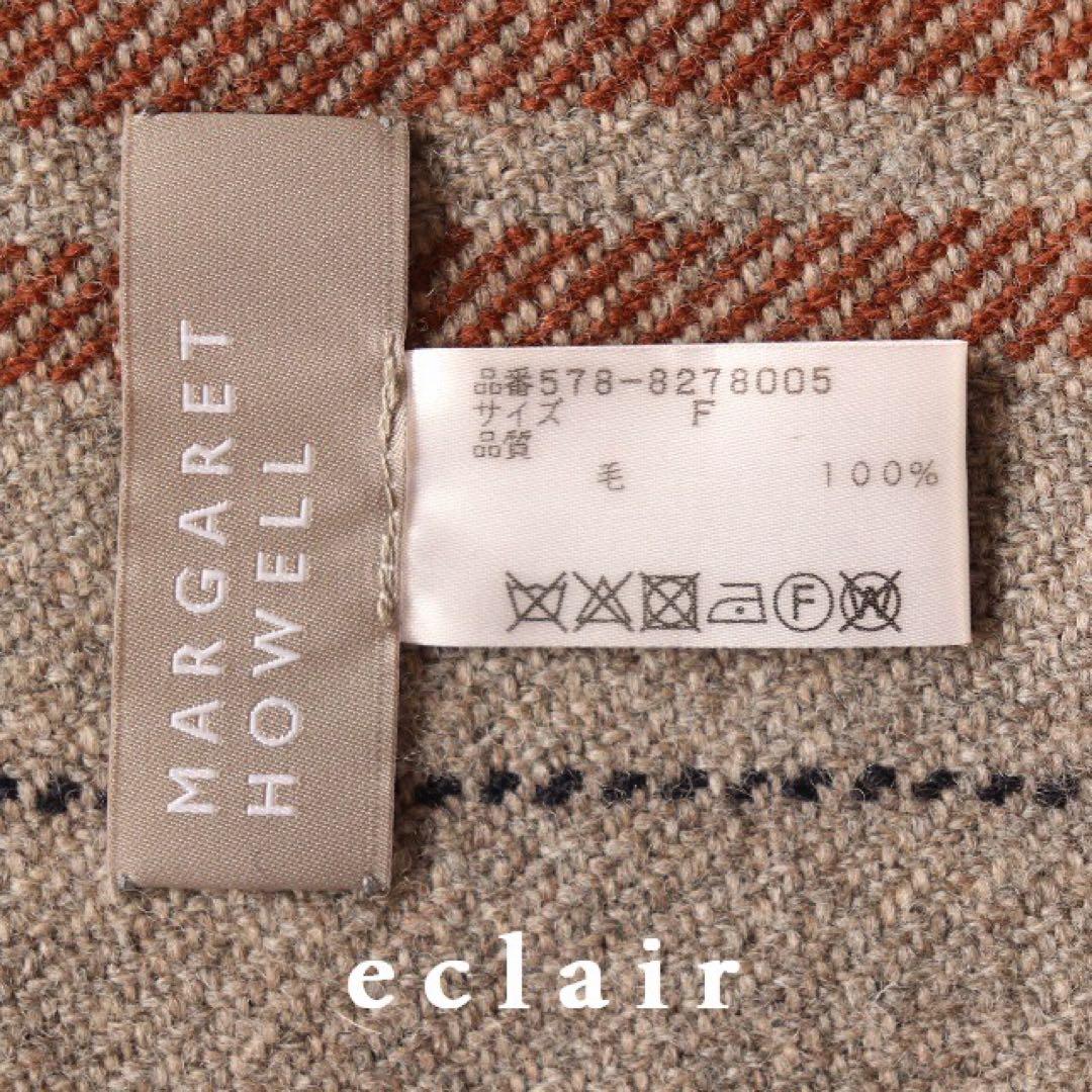 2018AW マーガレットハウエル×ミカヒロサワ ウールジャコメッティ スカーフ