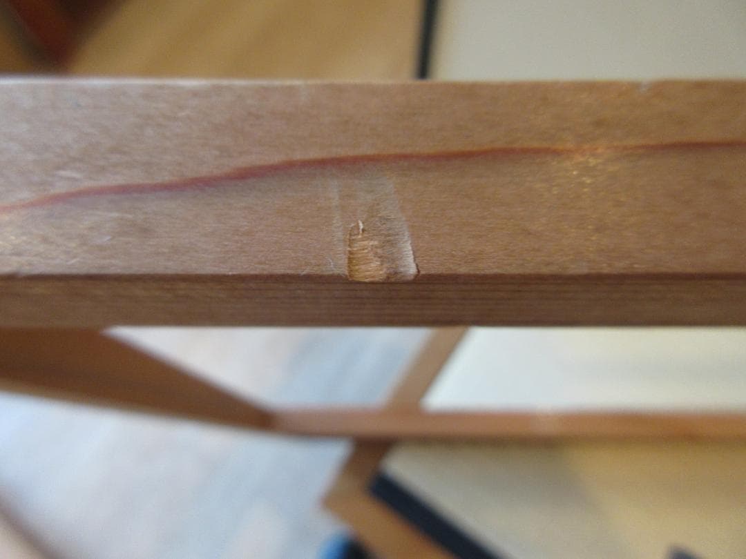 送料込【逢絢亭】茶道具 風炉先 すだれ風炉先 夏用 片面使い 木地 木製 紙箱