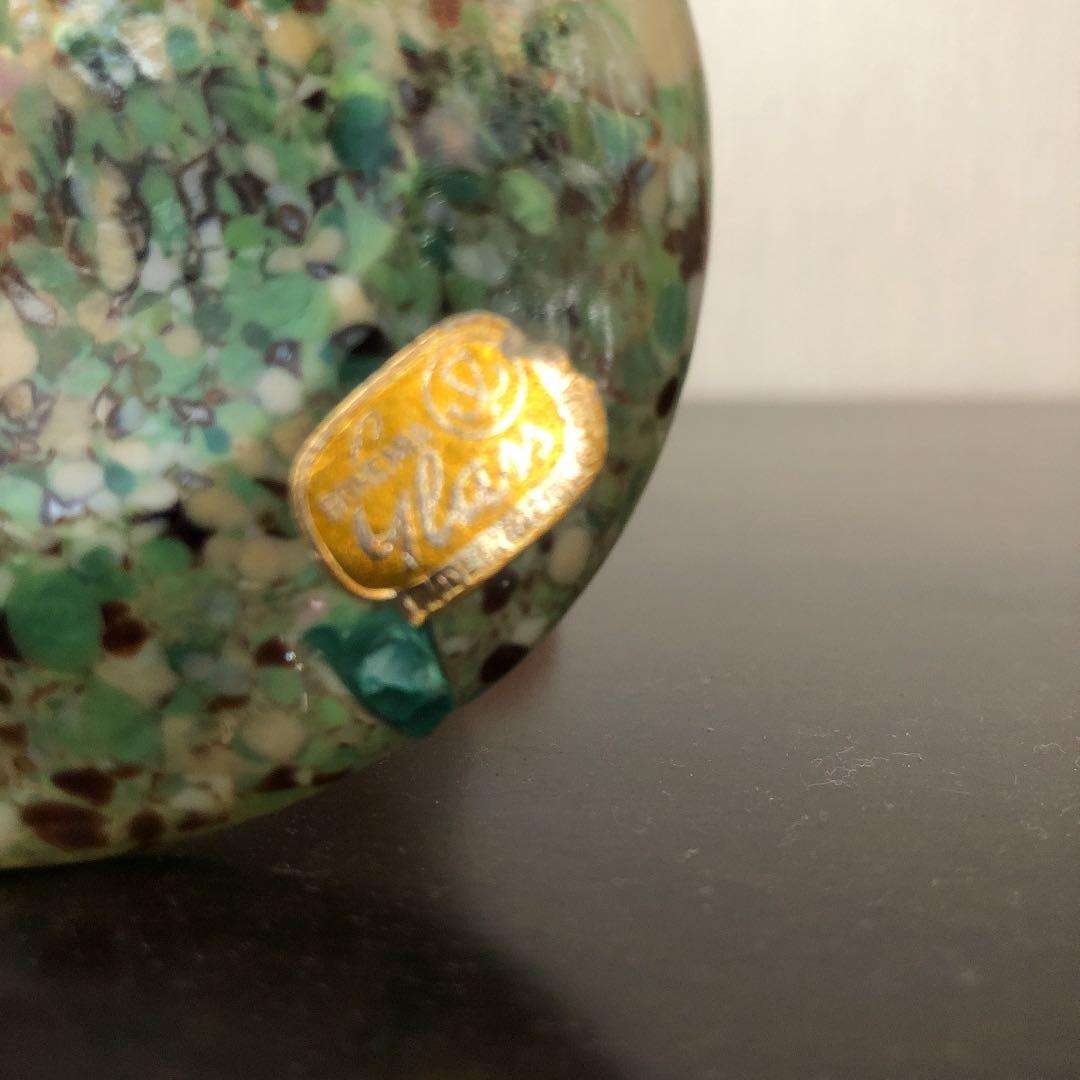 ボヘミアガラス　ビールを持つ主人 ビールジョッキーを持つ人形