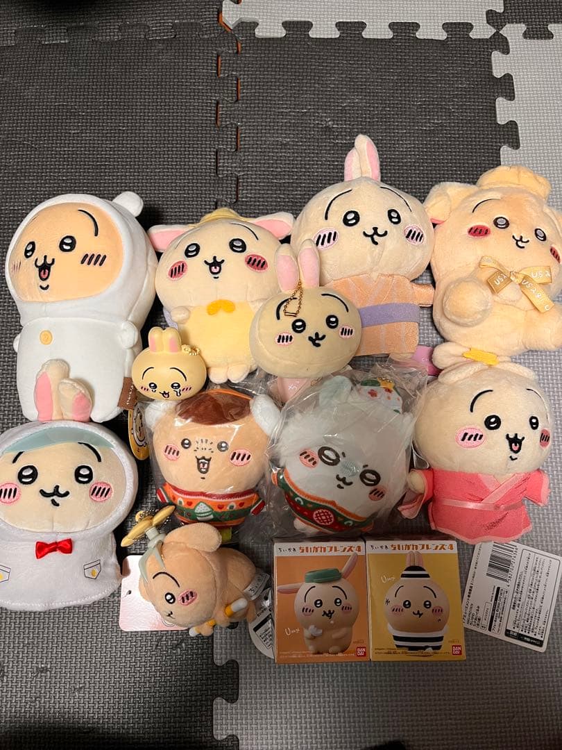 ちいかわ ぬいぐるみセット 複数入