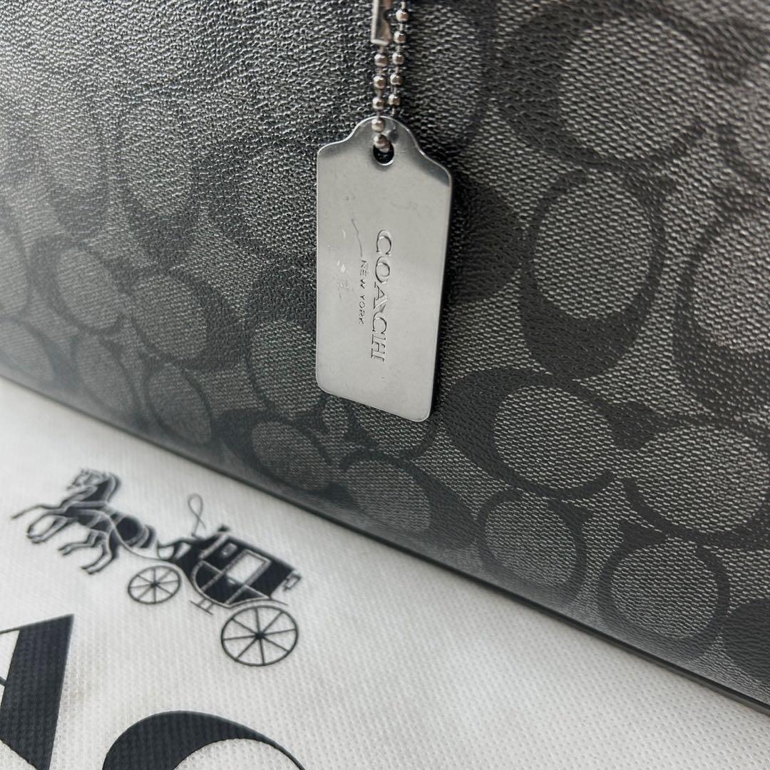 ✅【美品】定価12.1万　メンテ済み　コーチ　ビジネスバッグ　COACH レザー