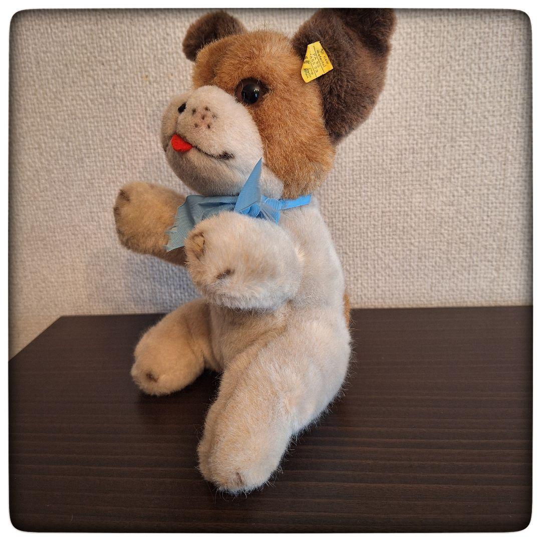 【おすわり犬 Possy 25cm】シュタイフ ブルドック