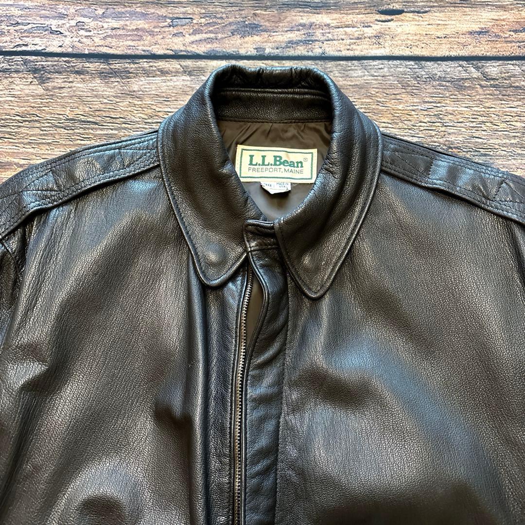 L.L.BEAN / 80's ～ A-2 LEATHER JACKET