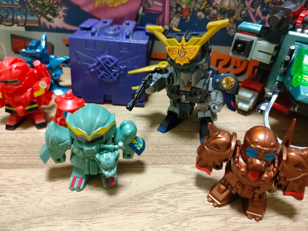 バンダイ 元祖SDガンダム ガンダムフォース　プラズアーマーセット 限定版