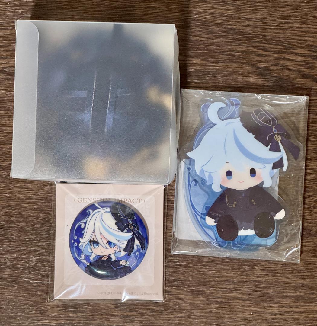 原神 フリーナ 衣装購入特典 缶バッジ 帽子 公式正規品 特典 1