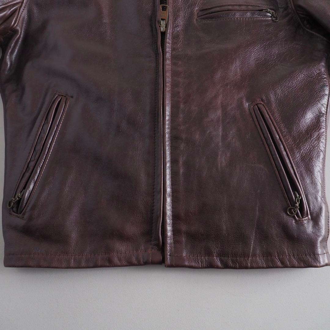 Schott　641VS　size38　レザージャケット　シングルライダース