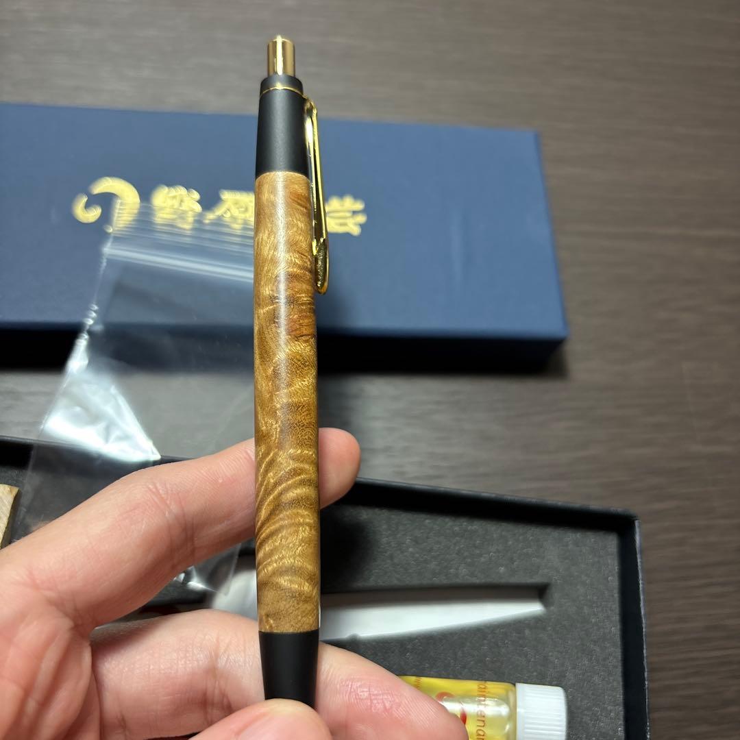 旧型　野原工芸　店舗限定マーブルウッド[固定式口金セット]