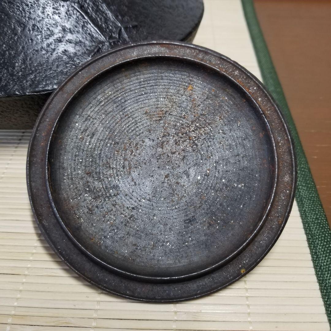 【小泉仁左衛門】　茶釜　南部鉄器　茶道