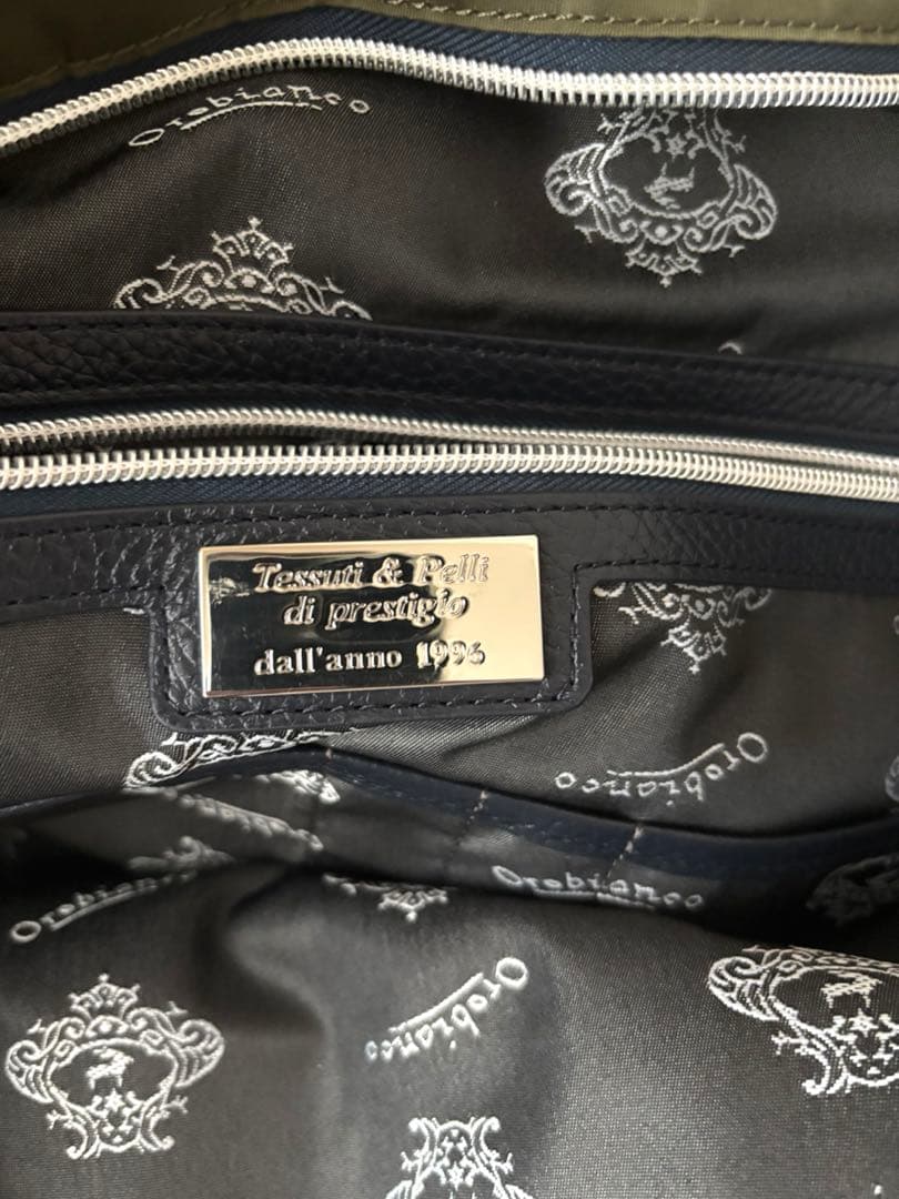 【極美品】Orobianco オロビアンコビジネスバッグ2WAYブリーフケース