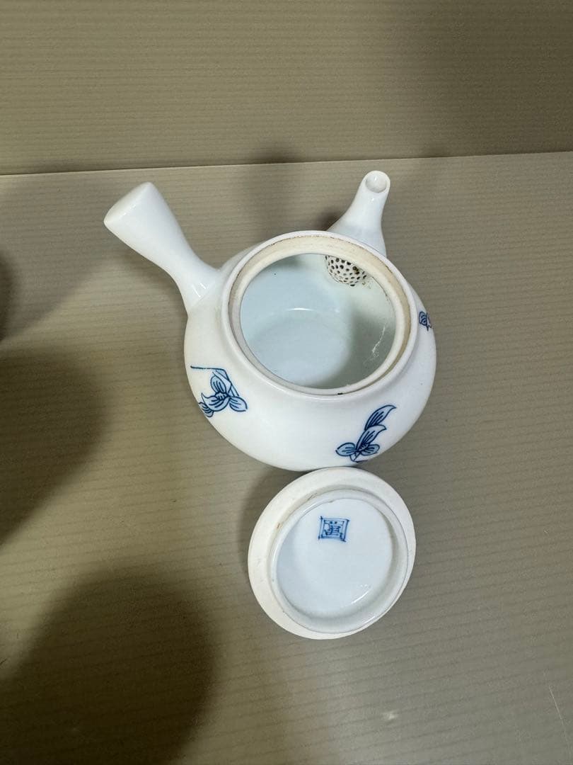 2293 有田焼　畑萬陶苑　茶器セット　急須1客　湯冷し1客　湯呑5客