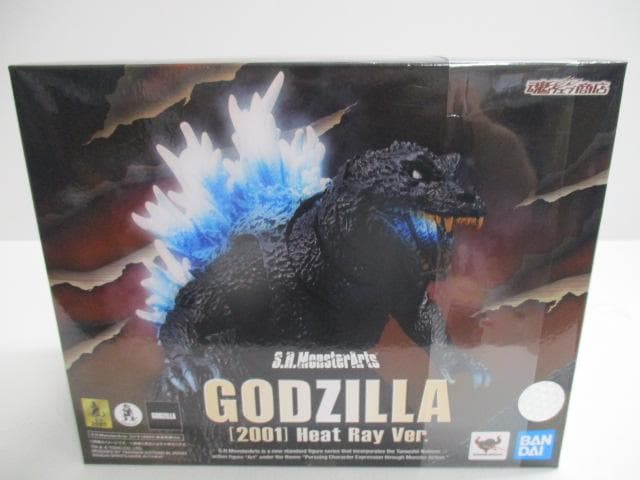 【未開封】S.H. MonsterArts　ゴジラ(2001) 熱線Ver