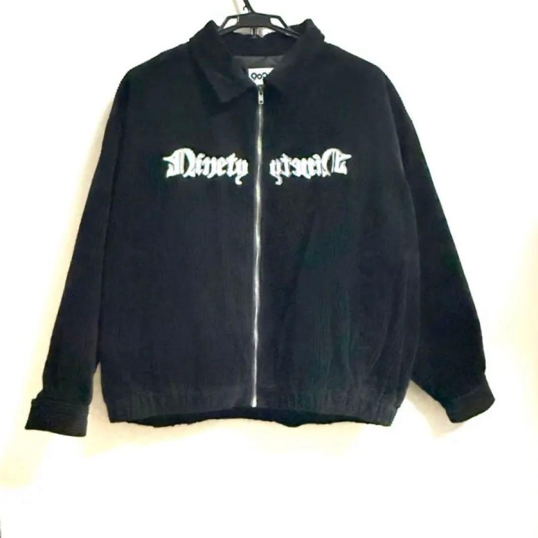 9090 コーデュロイジャケット　黒　古着　アウター ストリート　値下げ交渉可