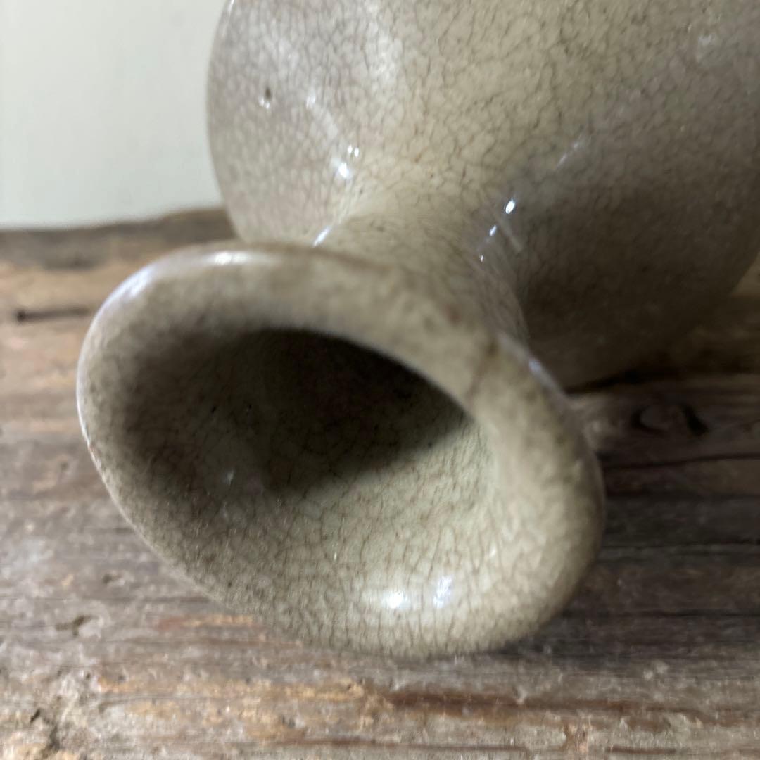 李朝瓶　徳利　花入　盤口　朝鮮古陶磁.古道具.骨董.アンティーク.井戸脇