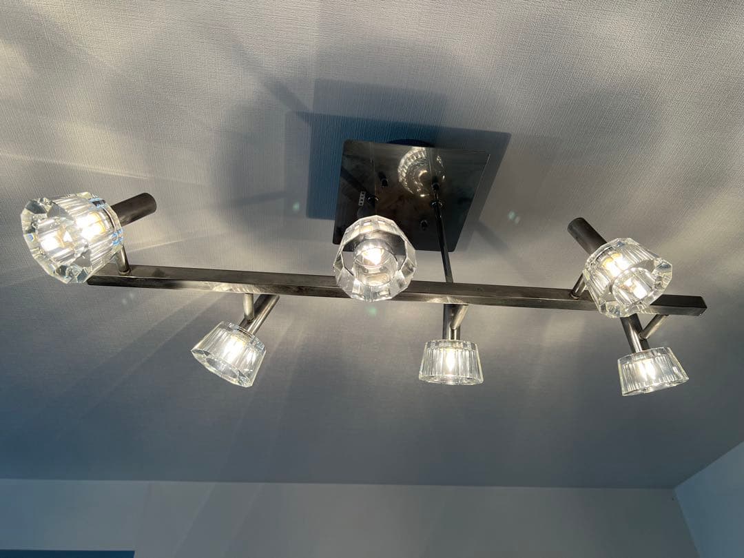 IDC 大塚家具　スペイン製シャンデリア JOT-1875/6 6灯 クリスタル