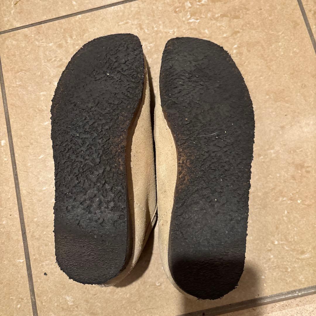Clarks ワラビー 27cm ベージュ