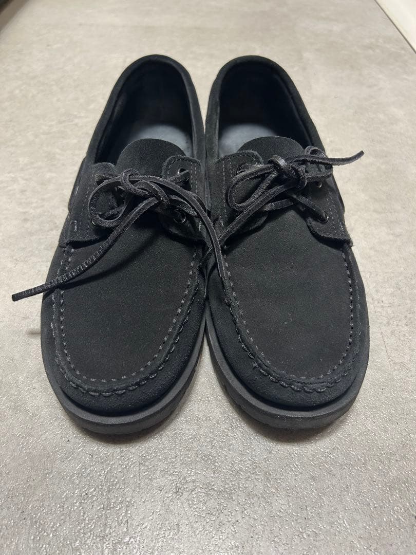 ◆Paraboot/MALO パラブーツ/マロ　別注ブラックスエード6 1/2