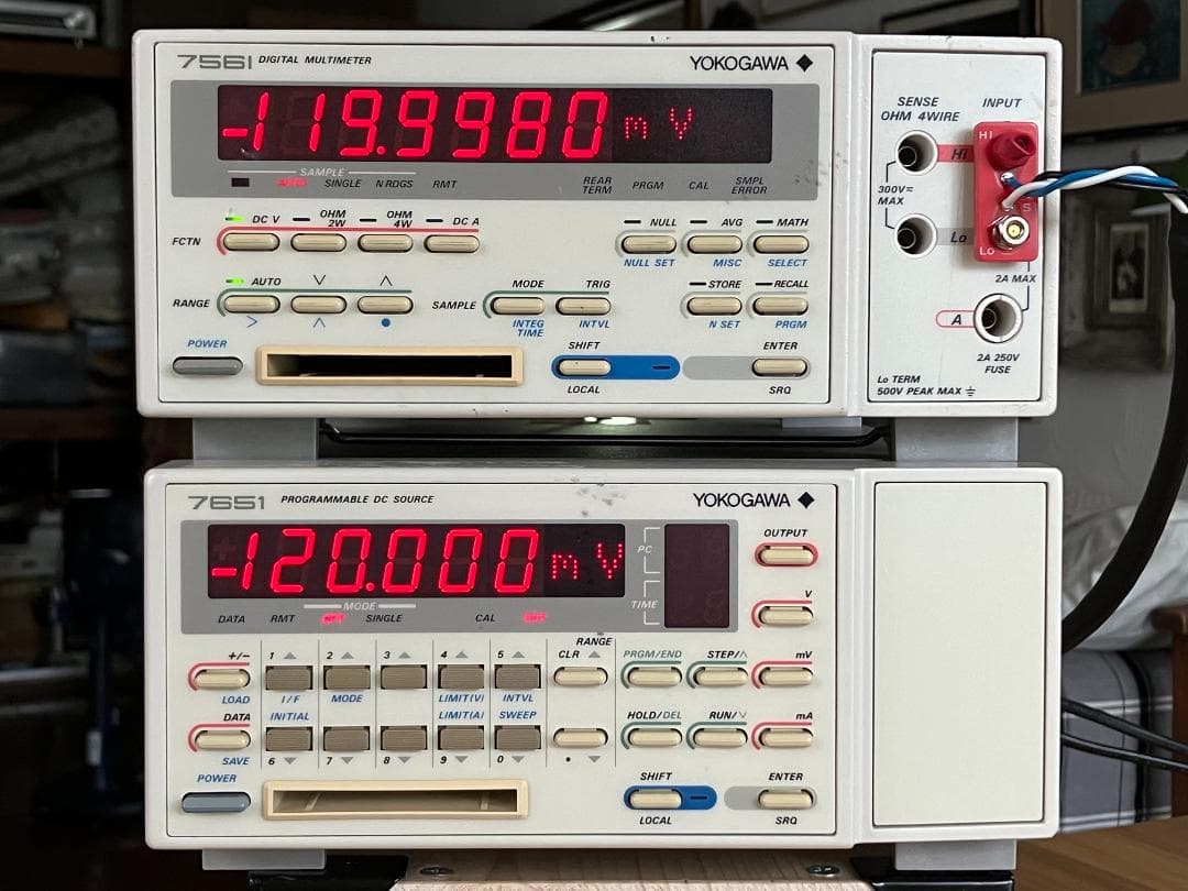 その他 YOKOGAWA 7561(6-1/2) & 7651( DC Source)