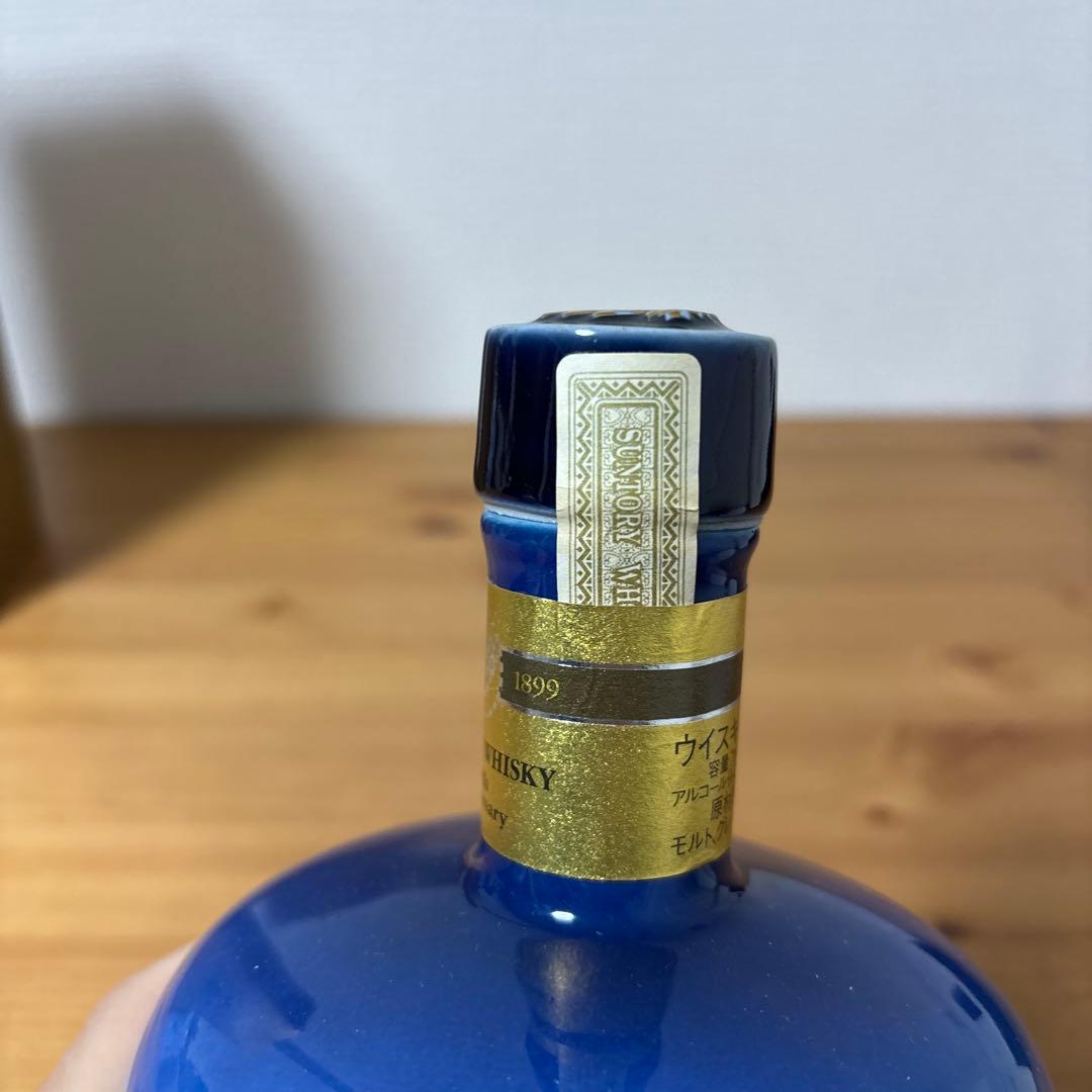 サントリーウイスキー　感謝百年　陶器　記念ボトル　未開封❹