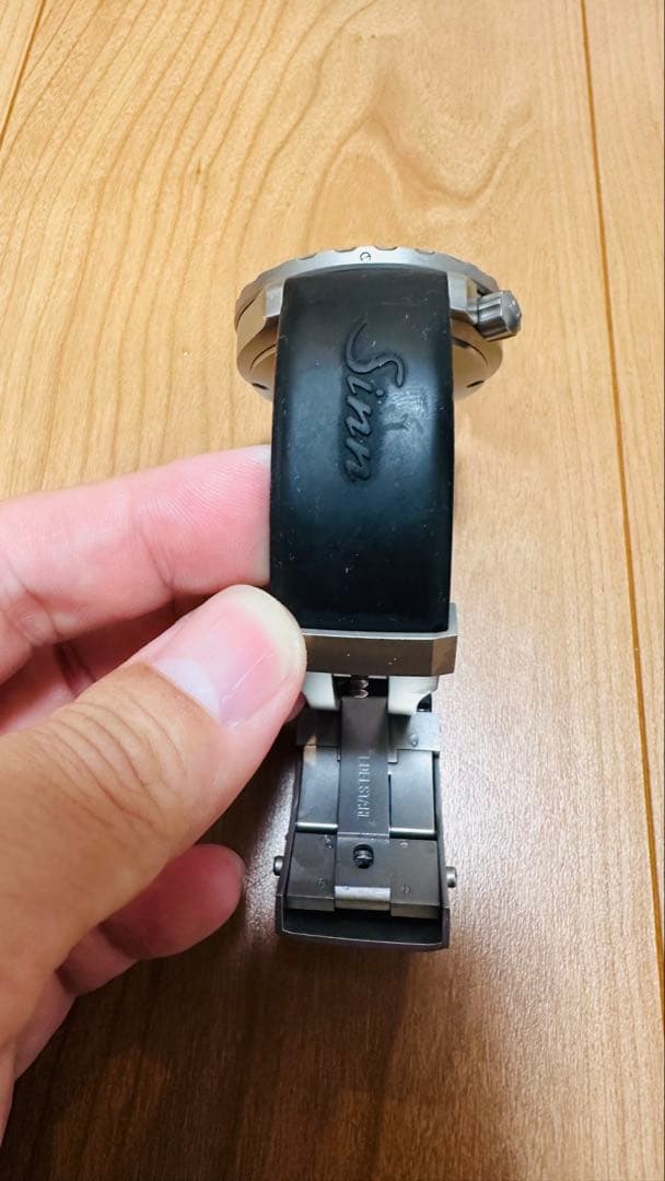 【専用】Sinn U2 ダイバーズウォッチ ラバーベルト