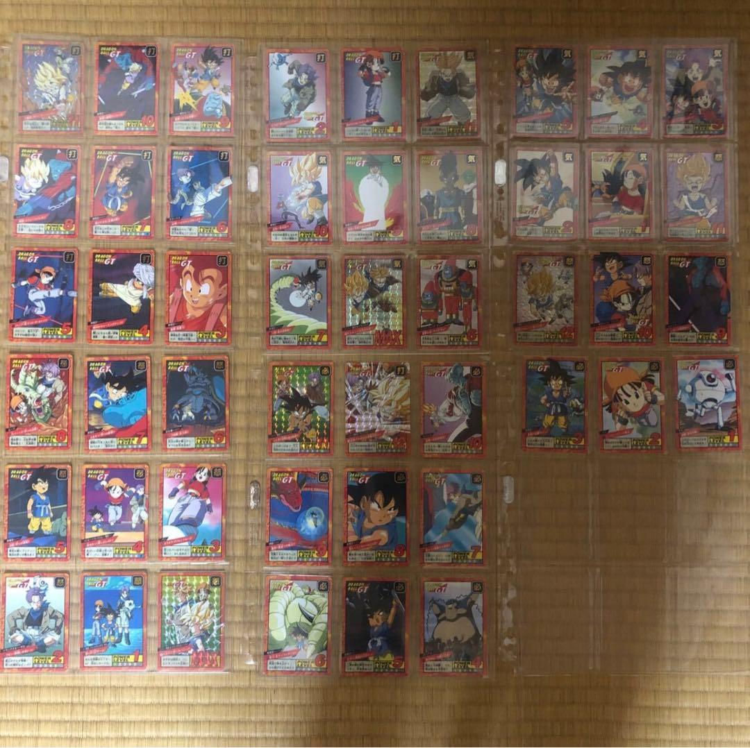 ドラゴンボール カードダス スーパーバトル　パート17フルコンプ1996年 GT
