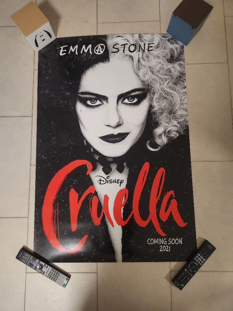 クルエラ アメリカ版ポスター 映画館