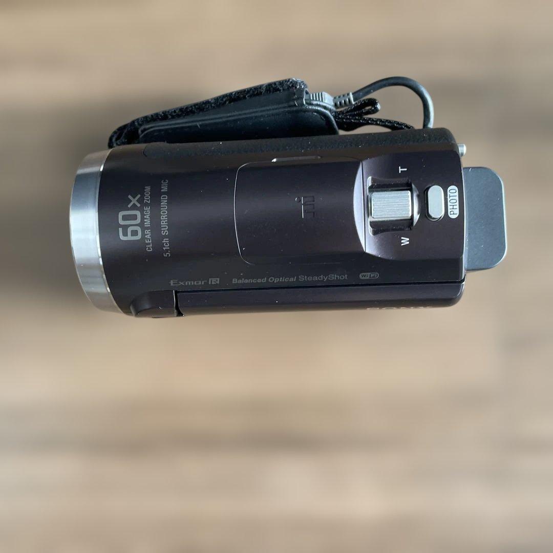 Sony HDR-CX675 ビデオカメラ 本体（2回使用）