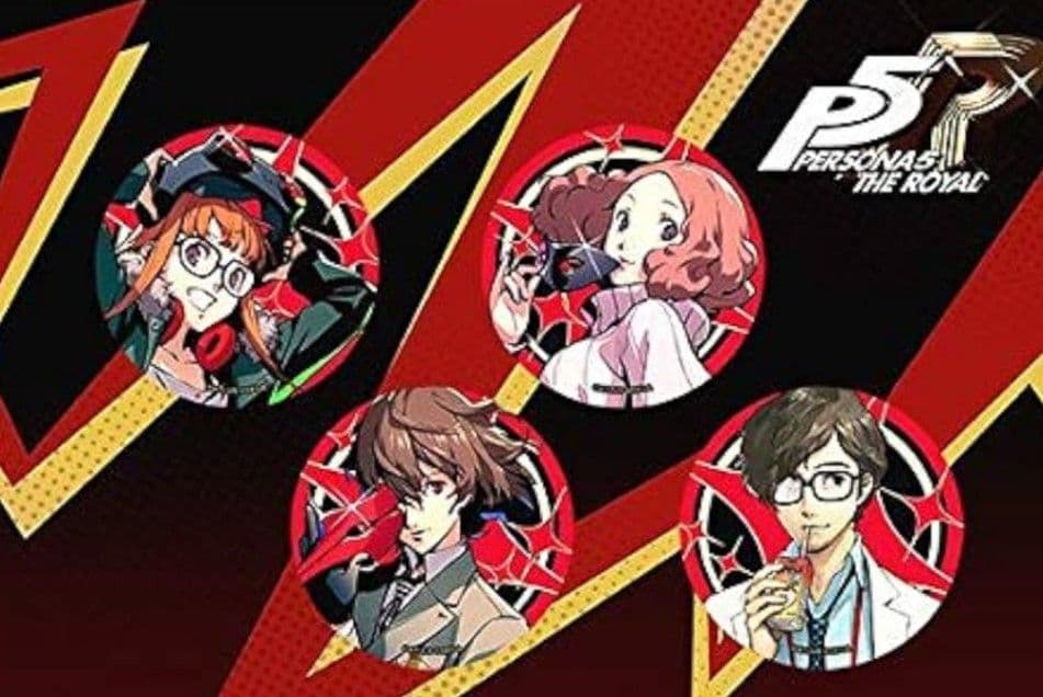 ペルソナ5 R 缶バッジ Cセット 開封品