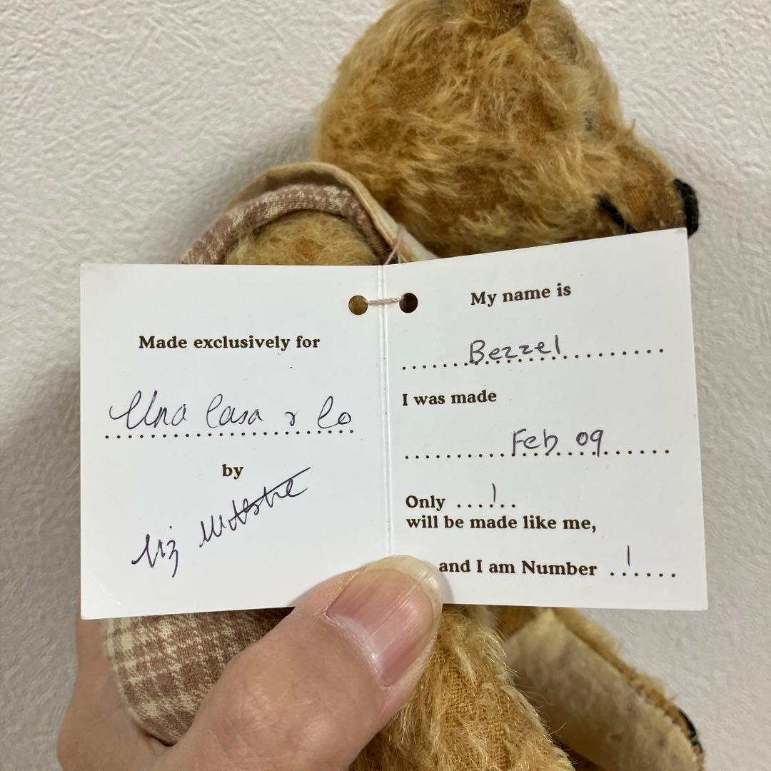 フォーゲットミーノット　ベア 作家　アーティスト　リズさん