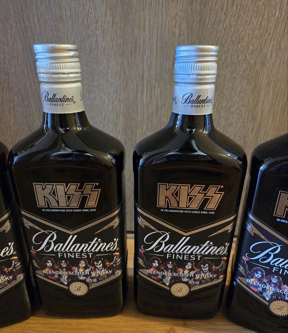 バランタインファイネスト 700ml アーティストボトル KISS　4本