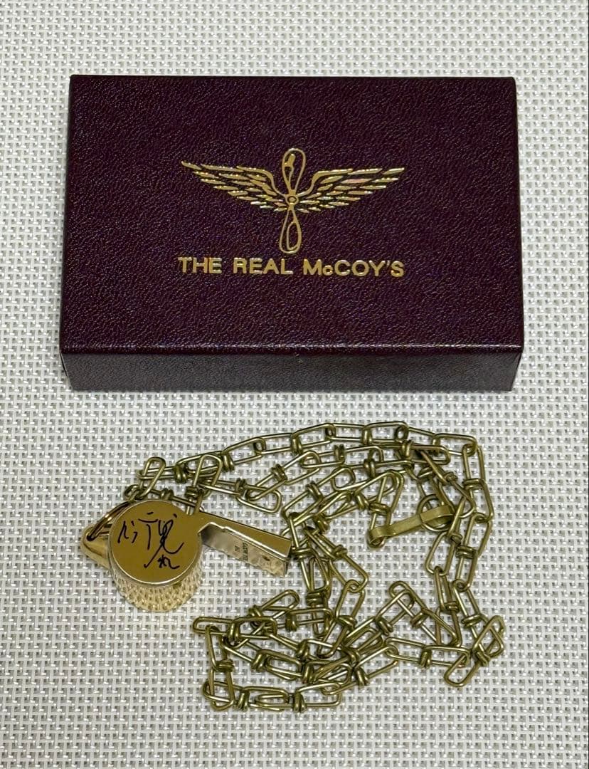 バッテリィズ エース 直筆サイン入り THE REAL McCOY'Sネックレス