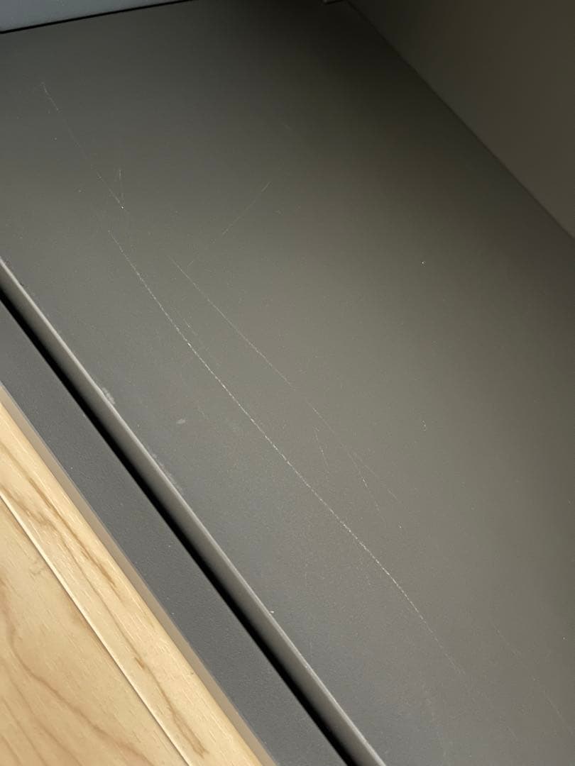 【値下げ不可】IKEA イーヴァル　ivar グレー　扉付　メッシュ