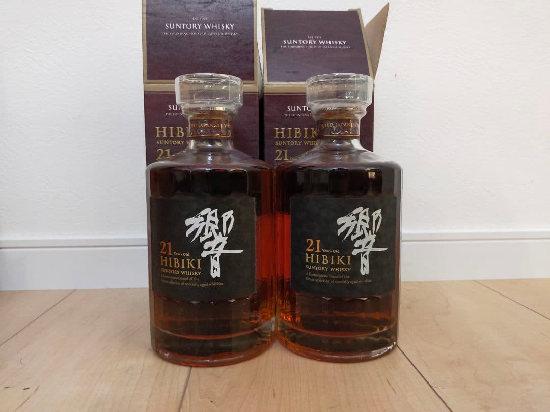 響 21年 ウイスキー 700ml 2本セット　箱付