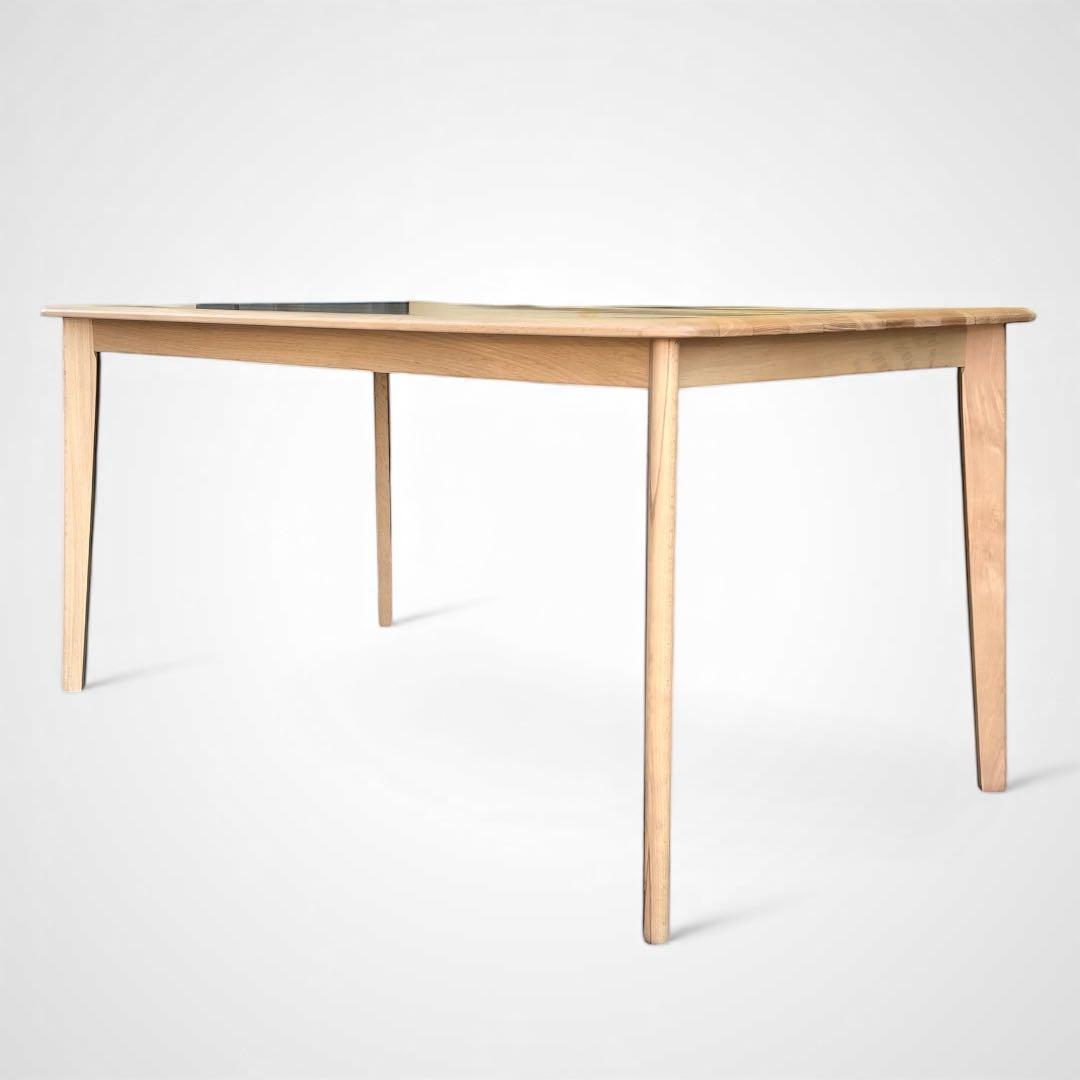 美品 ニトリ Nコレクション ダイニングテーブル T-01 W150 ナチュラル