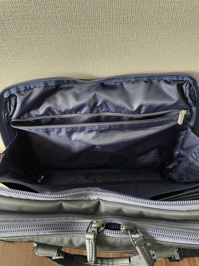 ゼロハリバートン　グレー ナイロン ビジネスバッグ