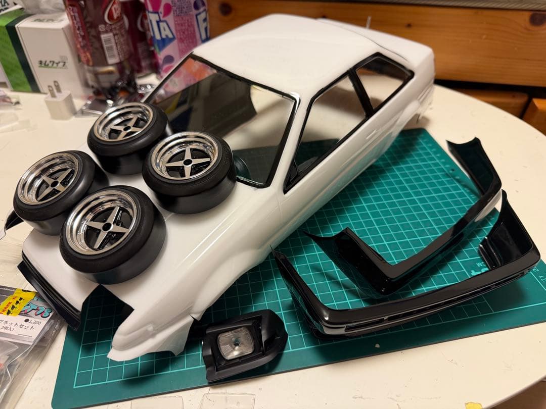 D-like LP-86 組み立て済み未走行　メカ、ボディ、ホイール付き