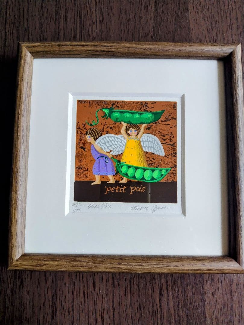 小澤摩純　PETIT POIS　版画