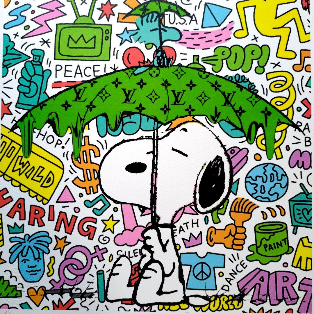 death nyc 世界限定100枚　スヌーピー　キースヘリング