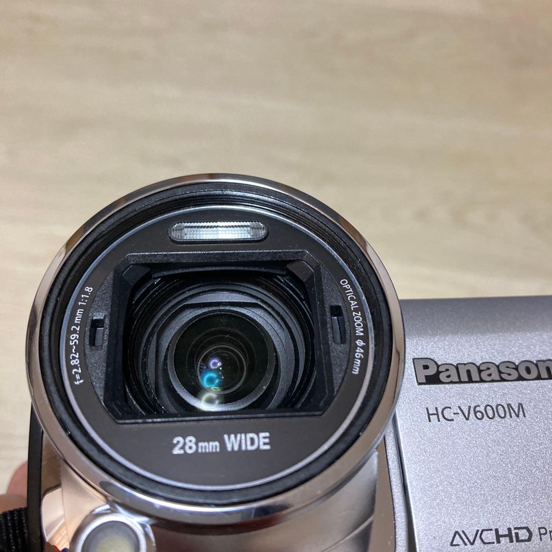 【動作確認済】Panasonic HC-V600M ビデオカメラ