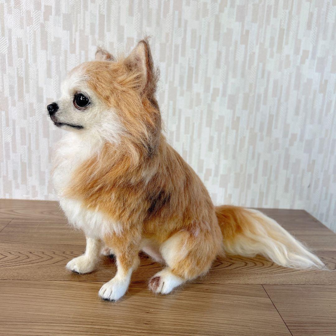 桜もち様　オーダー専用　羊毛フェルト　犬　チワワ