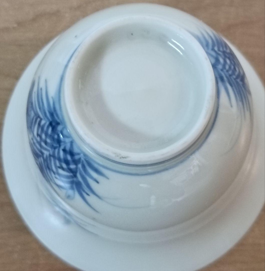 後期鍋島3個　猪口　鍋島焼　湯呑み