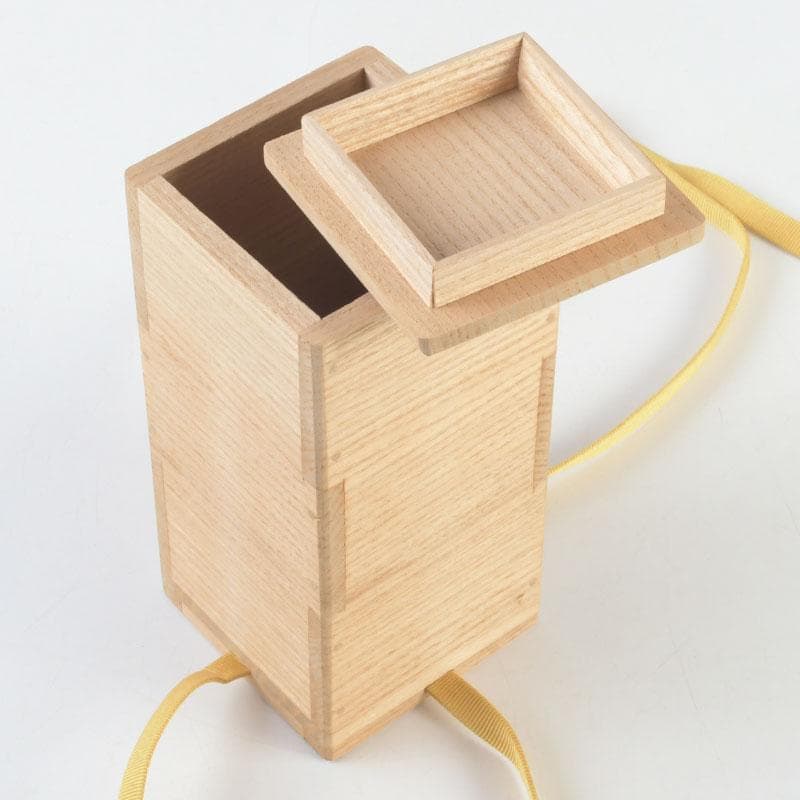 茶道具　高取焼　豊泉窯　原史朗作　耳付茶入　仕覆付　共箱　C　9779