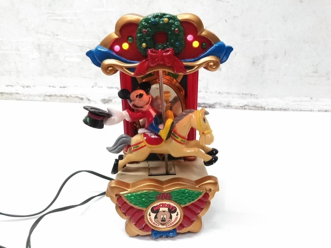 ミッキーホリデーカルーセル Disney ディズニー クリスマスオーナメント ♪