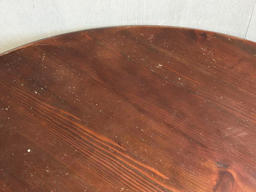 ビンテージ　丸テーブル　センターテーブル　カフェテーブル　コーヒーテーブル　IR