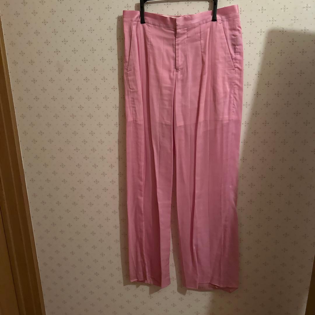 UNDERCOVER ピンク ワイドパンツ